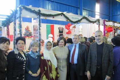 Участие на българското посолство в Кишинев в благотворителен Коледен базар